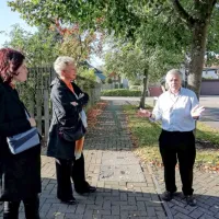 Tim Skelton (desno) je prepričan, da mreža Milton Keynesa še 
vedno deluje. 