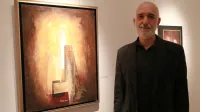 Vladimir Bačič je pregledno razstavo pripravil po  več kot 40 letih ustvarjanja.   
