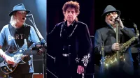 Bob Dylan (v sredini, lani v Jesolu) je še zmeraj na Neskončni 
turneji,  Neil Young (levo, leta 2016 v Piazzoli sul Brenta) bo jutri 
izdal svoj 39., Van Morrison (desno, leta 2015 v Brescii) pa že 41. 
studijski album.