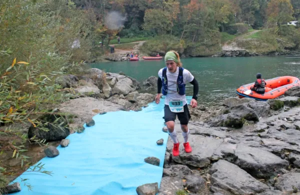  

Zmagovalec teka na 28 kilometrov  Janez Žen iz Budanj