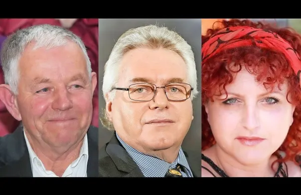 Z leve: Savo Radić (neodvisni), Vojko Jevševar (SDS) in Barbara 
Kožar (Levica)