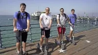 Piranski košarkarji so med nenehnimi potovanji in tekmovanji 
našli tudi nekaj časa za sprostitev.