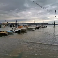 Sv. Katarina v Ankaranu danes zjutraj
