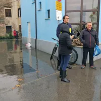 FOTO: Zaradi plimovanja poplave od Pirana do Ankarana
