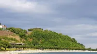 V prihodnje bo del vedute Žusterne poševno dvigalo, ki ga bodo 
postavili  na jekleno konstrukcijo.