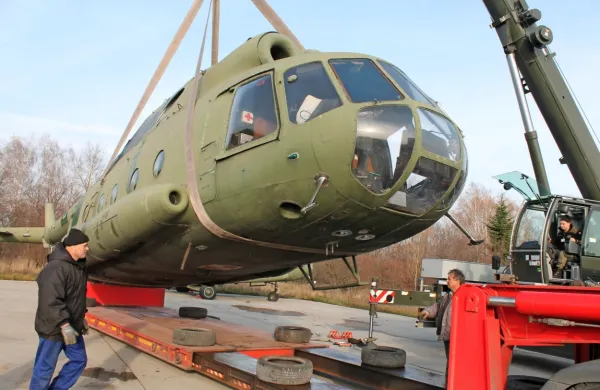 Kmalu bo v Parku vojaške zgodovine na ogled helikopter Mil Mi-8.
