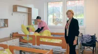 Direktorica Doma upokojencev Postojna Alenka Curk je zadovoljna, da so uspeli uresničiti dolgo pričakovano prenovo 
podpritličja z varovanimi oddelki.