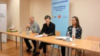 Akcijo so predstavili vodja KD Nova Gorica  Jan Zavrtanik, direktorica VDC Tanja Cink in strokovna delavka v VDC Vaneja 
Bambič. 