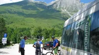 Kobariški turistični avtobus Hop on hop off je zgled za uvajanje 
trajnostne mobilnosti. 