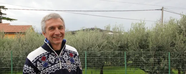 Viktor Onishchenko živi v Sloveniji štiri leta, zadnji dve leti blizu morja.