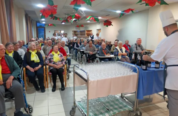 Starostniki doma Bor so nazdravili novemu letu, v katerem jih 
čaka, tako kot v večini domov, podražitev oskrbnin.