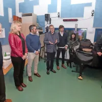 Med finalisti je tudi zborovodja z najdaljšim stažem pri reviji 
Primorska poje,  Ivan Tavčar (skrajno levo).