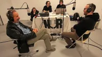 V eni od oddaj je NOR gostil  Tončija Kuzmaniča (levo), profesorja 
s koprske Fakultete za management.