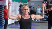 55-letna Izolanka Vesna Žlogar obožuje bodibilding in fitnes.
