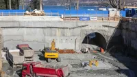 Izkop za garažno hišo na Muzejskem trgu  je v sklepni fazi, kmalu  
bodo gradbinci začeli  betonirati talno ploščo.