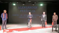 Na pesniškem večeru ob jubileju sta nastopila Vladimir Jurc in 
Tone Gogala, dogodek pa je režiral Marko Sosič. 