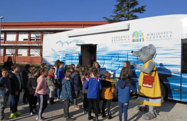 Novo postajali&scaron;če za bibliobus