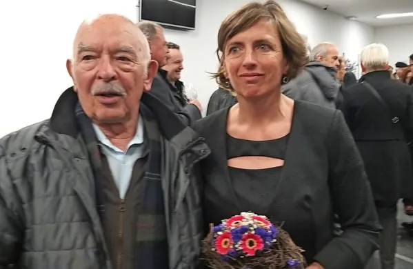 Anton Jesenšek in Branka Hrast Debeljak.