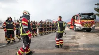 Novogoriški poklicni gasilci imajo novo logistično tovorno vozilo.