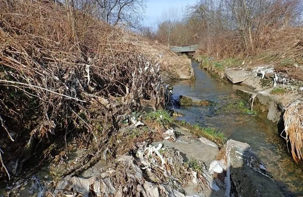 Toaletni papir, vložki, palčke za ušesa ... ob iztoku iz ene od čistilnih naprav na krasu so dober pokazatelj neustreznega delovanja.