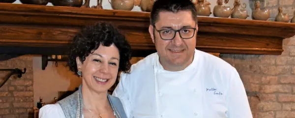 Federica Cengarle in Matteo Contiero, gostitelja v furlanskem 
Paradisu
