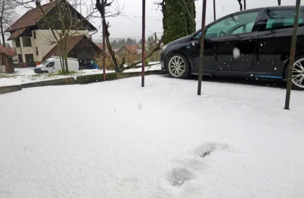 Prišla sodra, a ne sneg