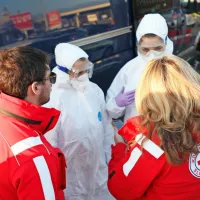 Prostovoljci Rdečega križa bodo v Vrtojbi zagotavljali 24-urni 
nadzor. 