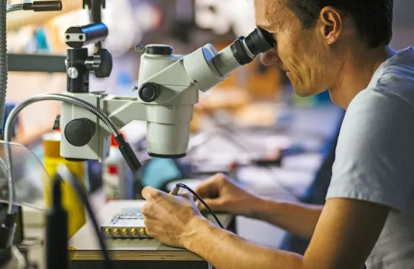 V družbi Instrumentation Technologies  večina zaposlenih že od 
ponedeljka dela od doma. Le res nujni pridejo v podjetje.