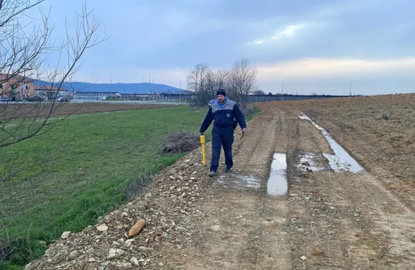 V Biljah so v četrtek odstranili tri ostanke prve svetovne vojne. 