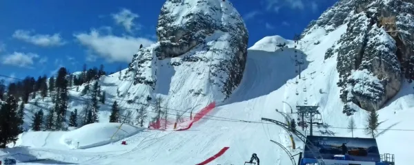 Prireditelji finala svetovnega pokala v alpskem smučanju v Cortini 
d'Ampezzo so zanj že pripravili vse potrebno, a so morali nato 
zaradi odpovedi spet  vse pospraviti. 