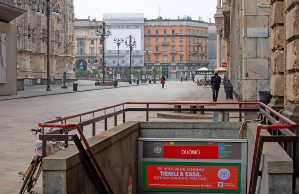 Današnji utrinek iz Milana.