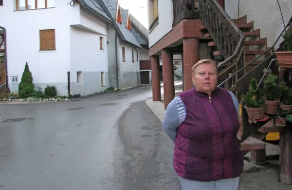 Lastnica gostišča Vančar Danica Komac v najtežjih okoliščinah 
ohranja upanje in optimizem.