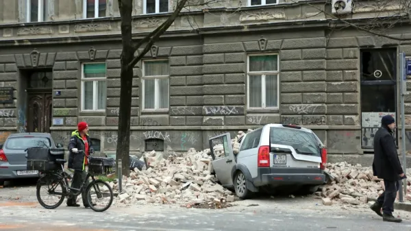 Epidemija in potres na snežno jutro