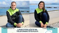Domen Hartte in Ela Brecelj sta na voljo s psihološkimi nasveti in 
spodbudnimi besedami. 
