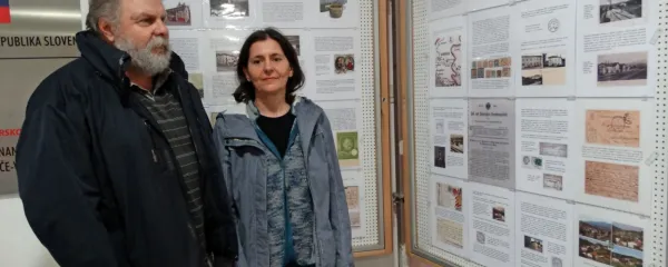 Jože in Ines Ropoša sta pripravila  razstavo o delovanju pošte v 
Volčji Dragi in odstrla zanimive (in neznane) drobce njene bogate 
zgodovine. 