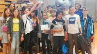 Lani so se zmage veselili učenci 6. c OŠ Dr. Aleš Bebler - Primož 
Hrvatini, zmagoslavnemu branju knjig pa se ni odrekla niti 
letošnja generacija. 
