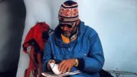 V baznem taboru pod Mount Everestom leta 1979