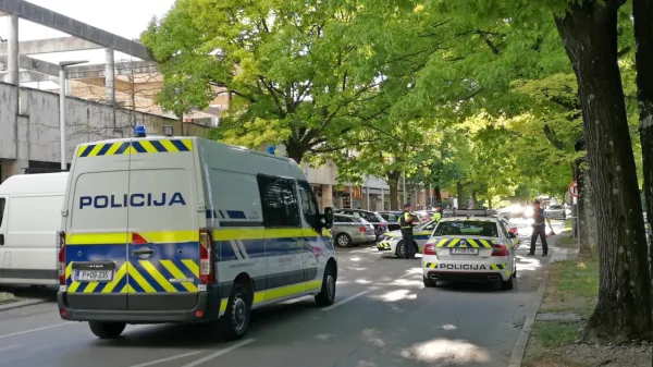 Streljanje na Rejčevi ulici v Novi Gorici