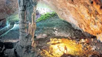 Ob Postojnski jami in Škocjanskih jamah je ogleda vredna tudi 
jama Vileica, turistom svetuje portal The Slovenija.