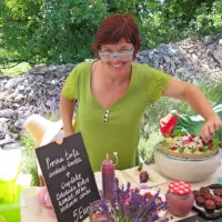 Nad ustvarjalnostjo Mateje Ulaga so bili navdušeni tudi obiskovalci Festivala sivke na Ivanjem Gradu.