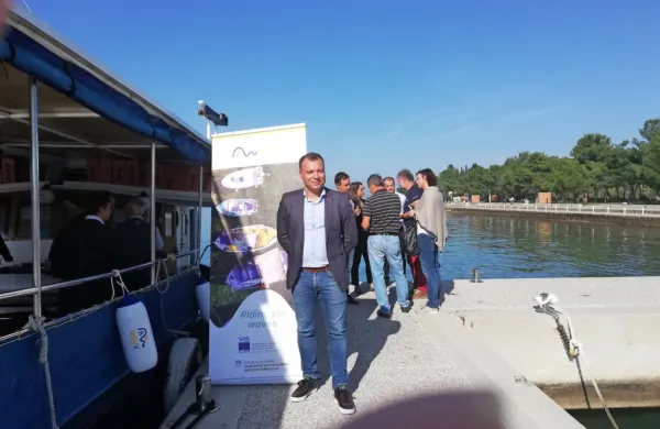 Mitja Vatovec iz družbe Emigma, kjer so razvili aplikacijo Wayv