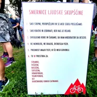 Protestni pohod so zaključili z ustanovitvijo ljudske skupščine