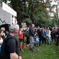 Protestni pohod so zaključili z ustanovitvijo ljudske skupščine