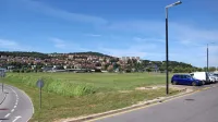 Nasip nasproti olimpijskega bazena bodo namenili ureditvi parka 
urbanih športov. Najprej bodo zgradili skate park, ki ga bodo 
umestili v ta kot. 