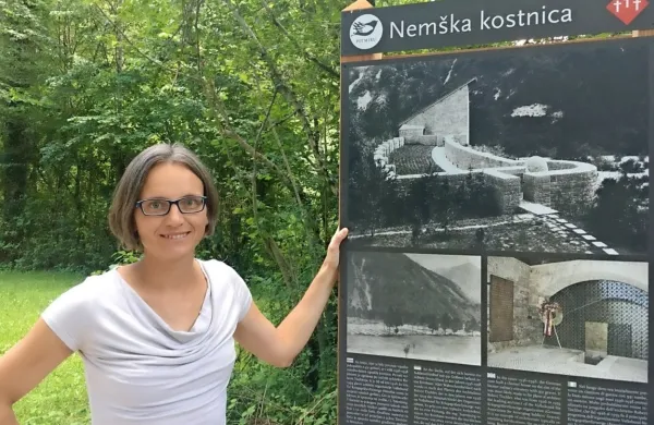 Maša Klavora z vsem srcem verjame v projekt Pot miru.