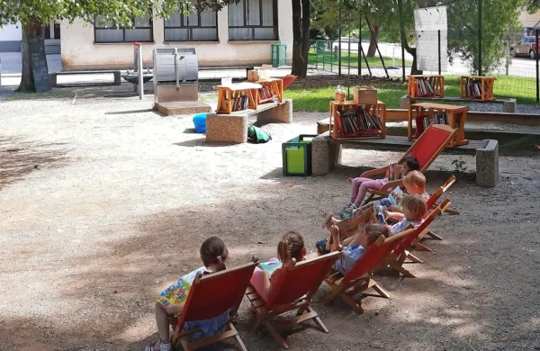 Knjižnica v  Kanalu je odprta, v Novo Gorico pride avgusta.  