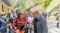 Pogovor  prijateljev: Bineta Pibernika  in Marjetke Popovski