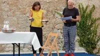 Po dramska igralca za uprizoritev odlomka iz Tavčarjevega Pekla 
organizatorjem ni bilo treba daleč, saj sta Maja Blagovič in 
Vladimir Jurc njihova krajana. 