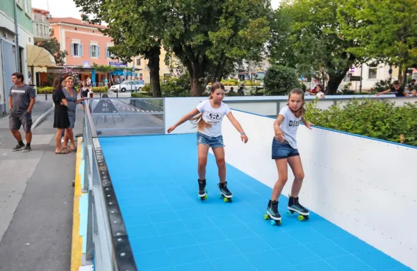 V Izoli prvič doslej omogočajo kotalkanje, in sicer v osrednjem 
parku. 