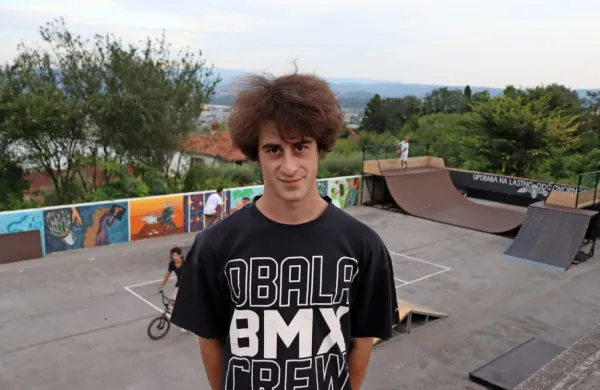 Jaka Miklavčič, tajnik športnega društva Obala riders